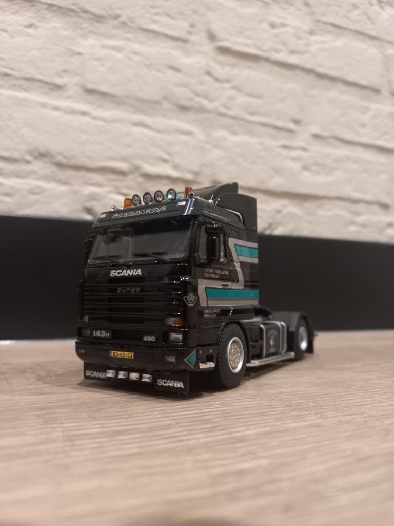 Wsi Anton timmerman Scania, Ophalen of Verzenden, Zo goed als nieuw, Bus of Vrachtwagen, Wsi