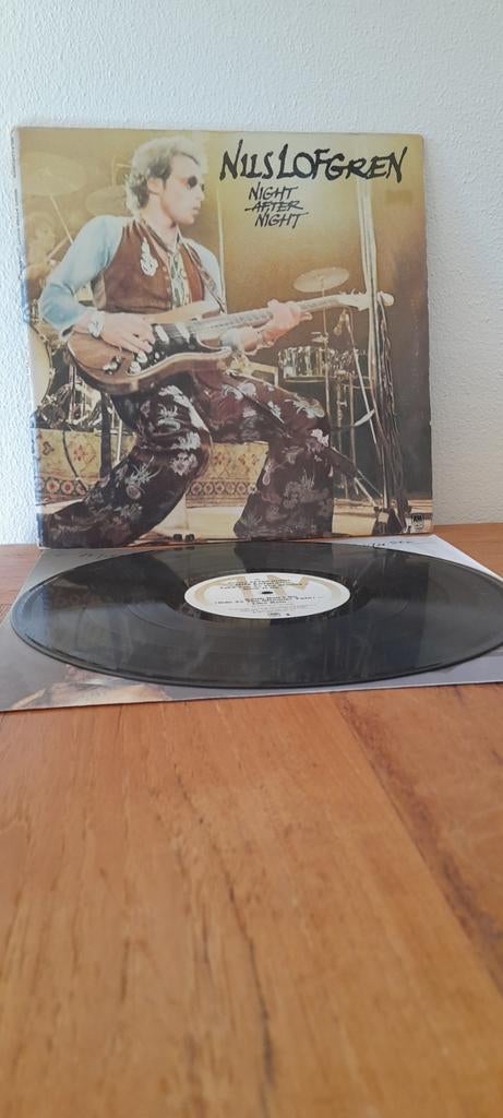 Dubbel LP van Nils Lofgren, Night after Night., Ophalen of Verzenden, Zo goed als nieuw, 12 inch, Poprock