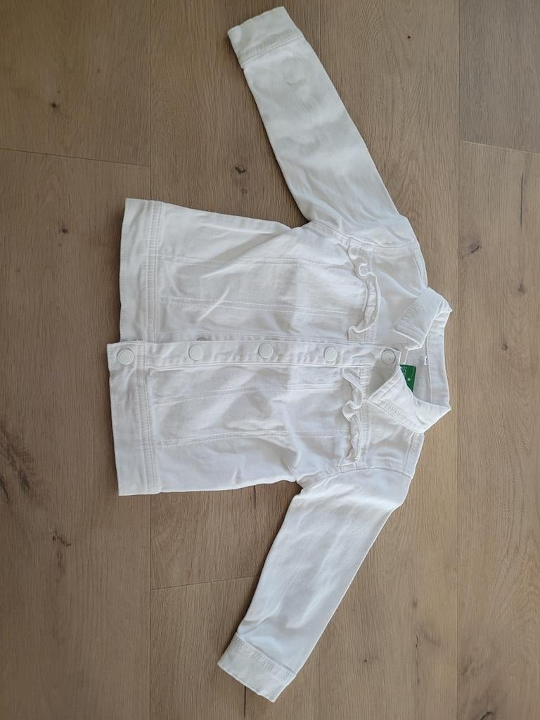 Leuk wit jasje Zeeman maat 86 - Nieuw!, Ophalen, Zeeman, Jongetje of Meisje, Nieuw