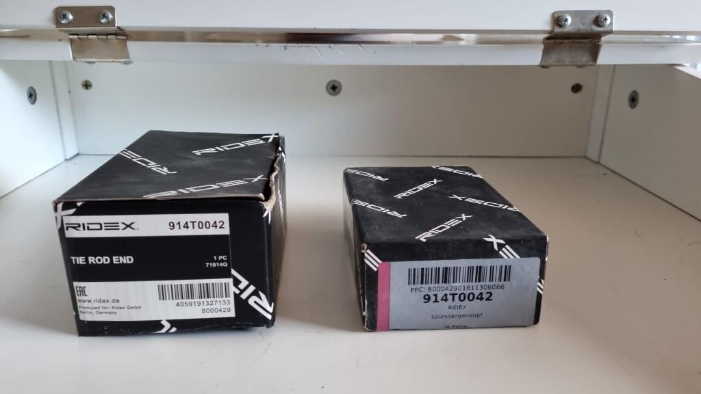 Stuurkogels links/rechts Ridex 914T0042 nieuw VW Volkswagen, Ophalen of Verzenden, Nieuw, Seat