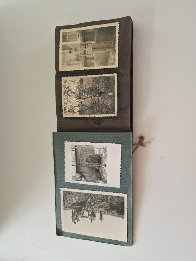 Uit inboedel: Fotoalbum 1 prive foto's duitse militair 59 ex, Verzamelen, Militaria | Tweede Wereldoorlog, Ophalen of Verzenden