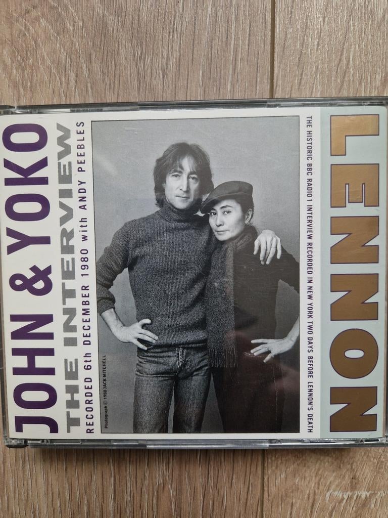 John & Yoko - The Interview 2xCD + The Last Word cd bootleg, Cd's en Dvd's, Ophalen of Verzenden, Zo goed als nieuw, Boxset