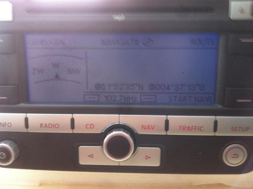 radio navigatie VW rns 300 golf caddy Mib PQ eos gps antenne, Auto diversen, Ophalen of Verzenden, Nieuw