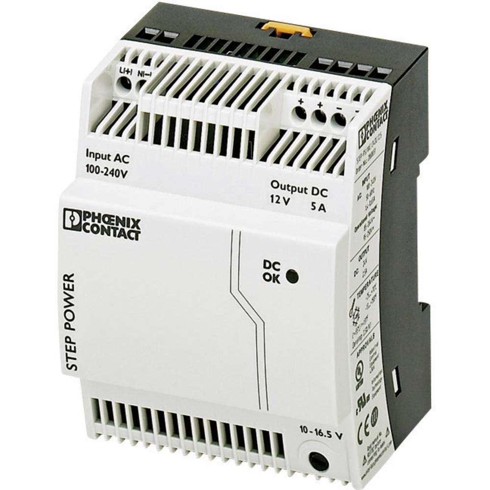 Phoenix Contact 2868583 DIN-rail netvoeding 12 V/DC 5 A, Ophalen of Verzenden, Nieuw, Overige typen