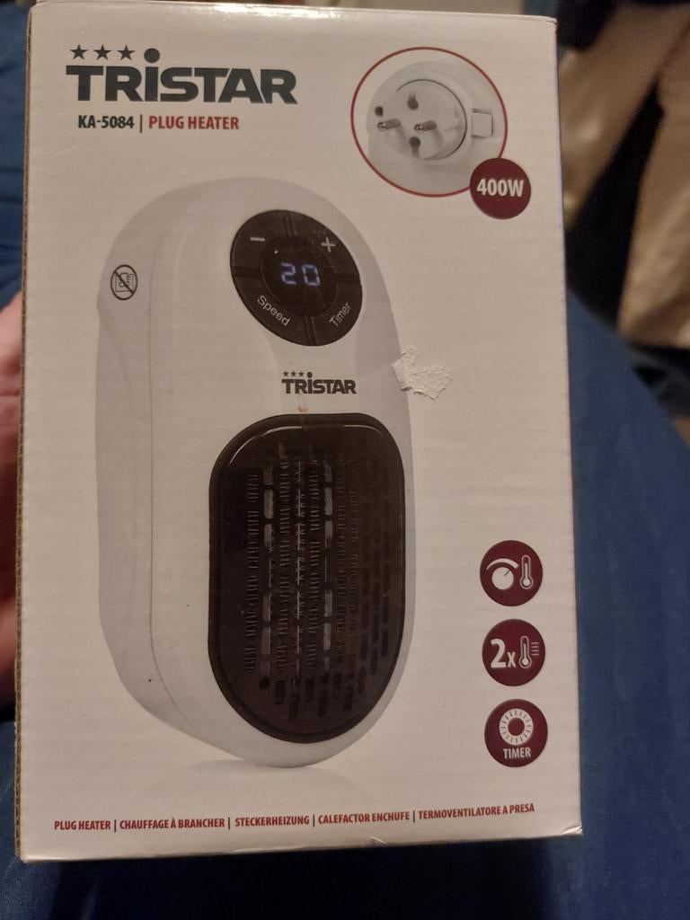 Nieuwe plugin Heater., Ophalen of Verzenden, Nieuw, Elektrisch, Overige soorten