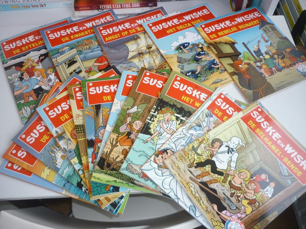 Suske en Wiske: complete set 16x Nederlandse Avonturen, Complete serie of reeks, Ophalen of Verzenden, Zo goed als nieuw