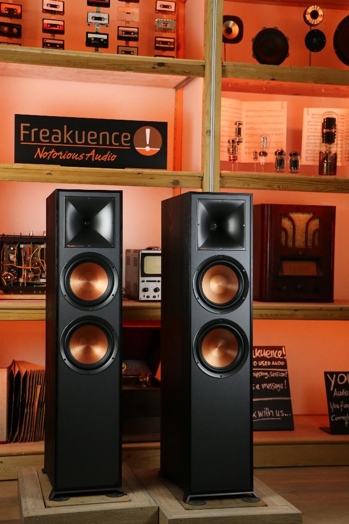 Klipsch R-820F / R 820 F TRADE.INRUIL, Audio, Tv en Foto, Ophalen of Verzenden, Zo goed als nieuw, Klipsch®, Front, Rear of Stereo speakers