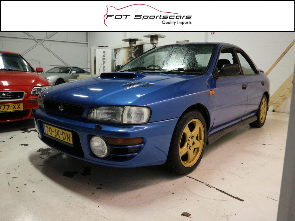 Subaru Impreza GC8 GT Turbo 'Terzo edition', Auto's, 1994 cc, Airbags, Blauw, Bedrijf