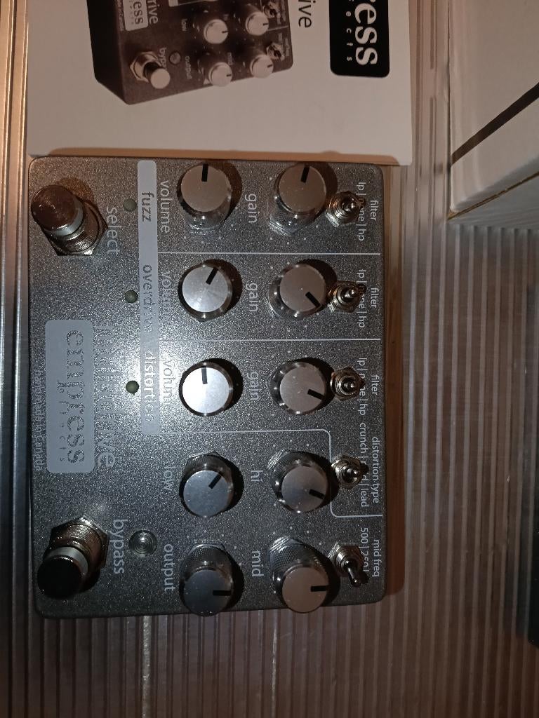 Empress effects multi drive, Ophalen of Verzenden, Zo goed als nieuw, Distortion, Overdrive of Fuzz