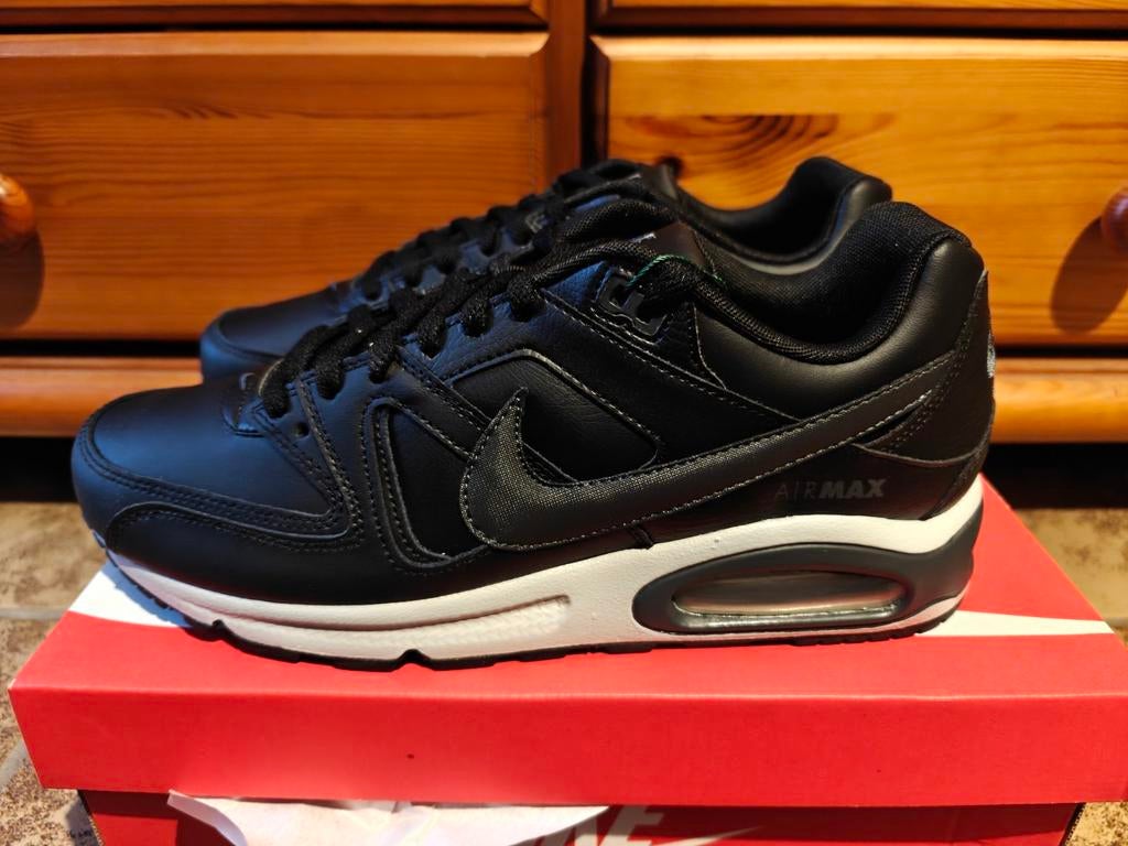 Nike Air Max Command black leather, Zwart, Nike, Nieuw, Ophalen of Verzenden