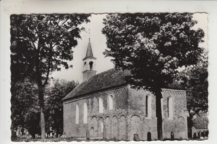Wirdum - Appingedam, N.H.Kerk, Ophalen of Verzenden, 1960 tot 1980, Ongelopen, Groningen