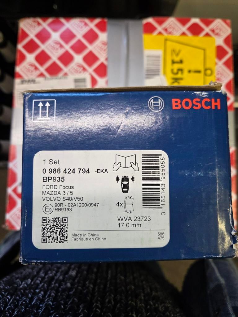Remblokken Ford Focus MK3 - Nieuw, Auto-onderdelen, Ophalen of Verzenden, Nieuw, Ford