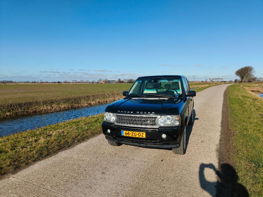 Land Rover Range Rover VOGUE 3.6TD 200KW V8 2008 YOUNGTIMER, Auto's, Automaat, 8 cilinders, 3628 cc, Zwart