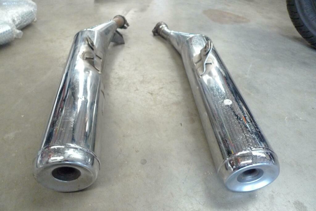 Uitlaatdemper set Yamaha  xj900s, Motoren, Ophalen, Gebruikt