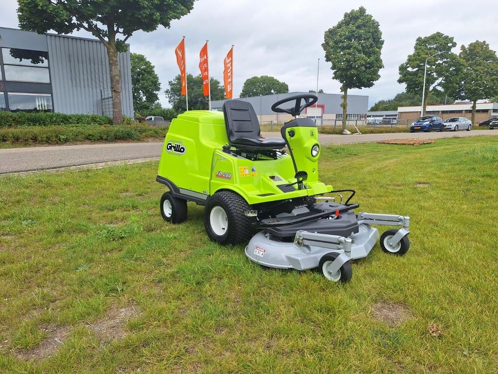Grillp FD 280 super vanger, Tuin en Terras, Zitmaaiers, Ophalen, Grillo, Nieuw, Opvangbak