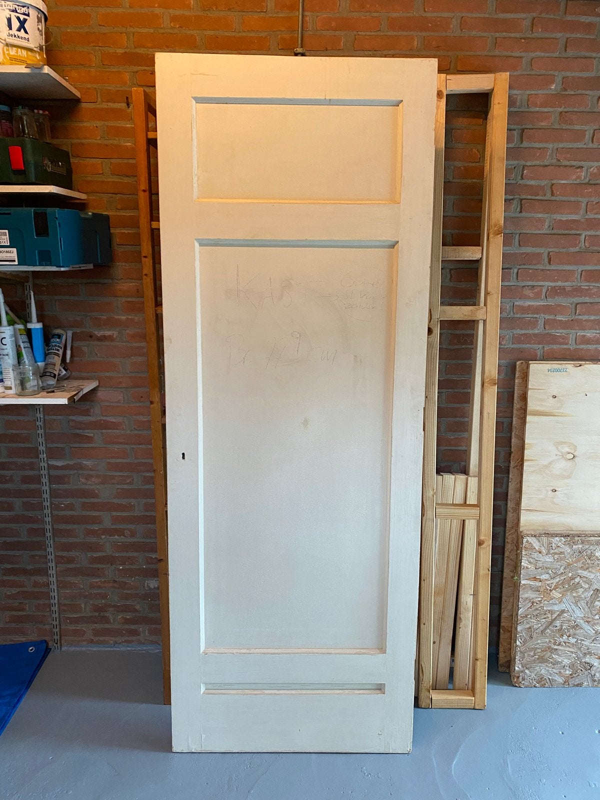 Oude mooie paneeldeuren, wit, Ophalen, Gebruikt, 80 tot 100 cm, Binnendeur