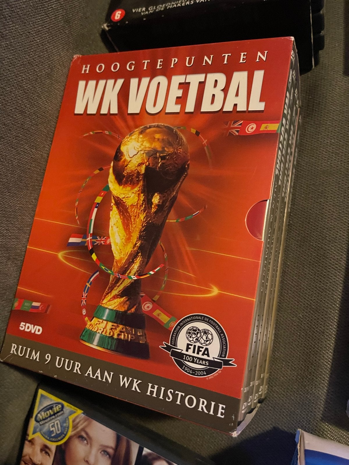 WK Voetbal Hoogtepunten - 5 DVD Boxset, Alle leeftijden, Ophalen of Verzenden, Zo goed als nieuw, Documentaire