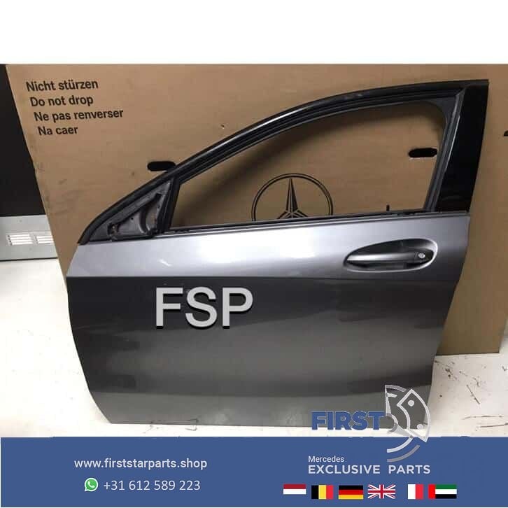 W176 deur compleet Mercedes A Klasse portier grijs 787 LRVA, Gebruikt, -, Deur, Ophalen of Verzenden