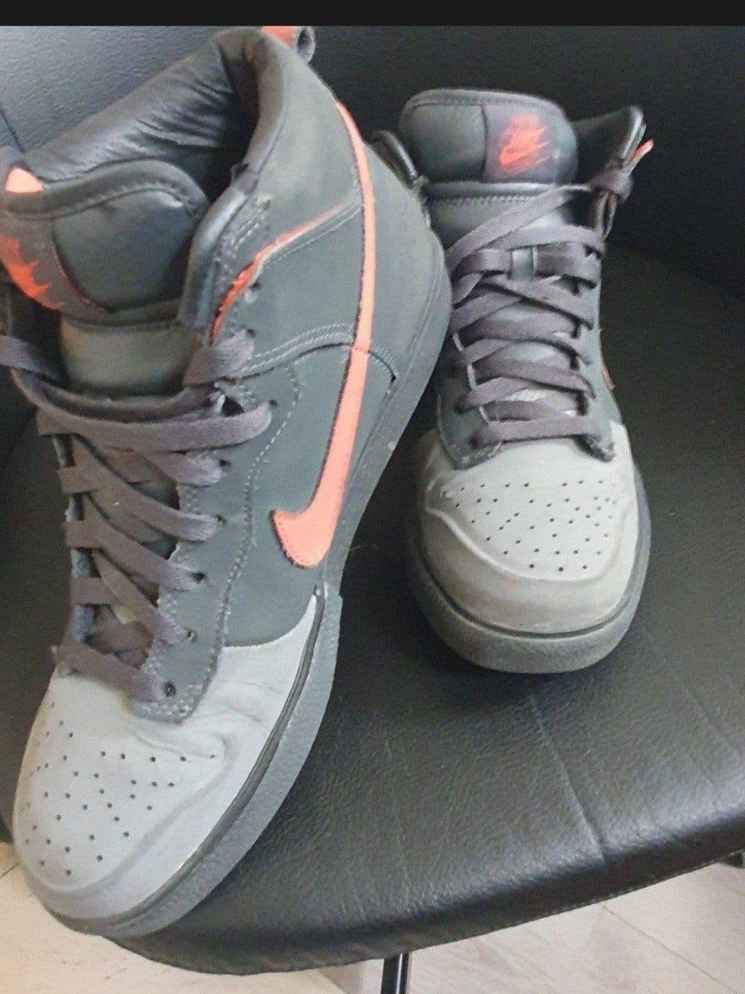 Nike Dunk High AC VT "Anthracite/Orange" - Maat 42, Ophalen, Overige kleuren, Nike, Sneakers of Gympen