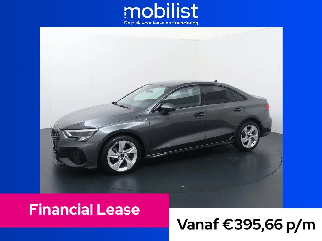 Audi A3 Limousine 30 TFSI S edition (bj 2023, automaat), Gebruikt, 680 kg, Origineel Nederlands, Bedrijf
