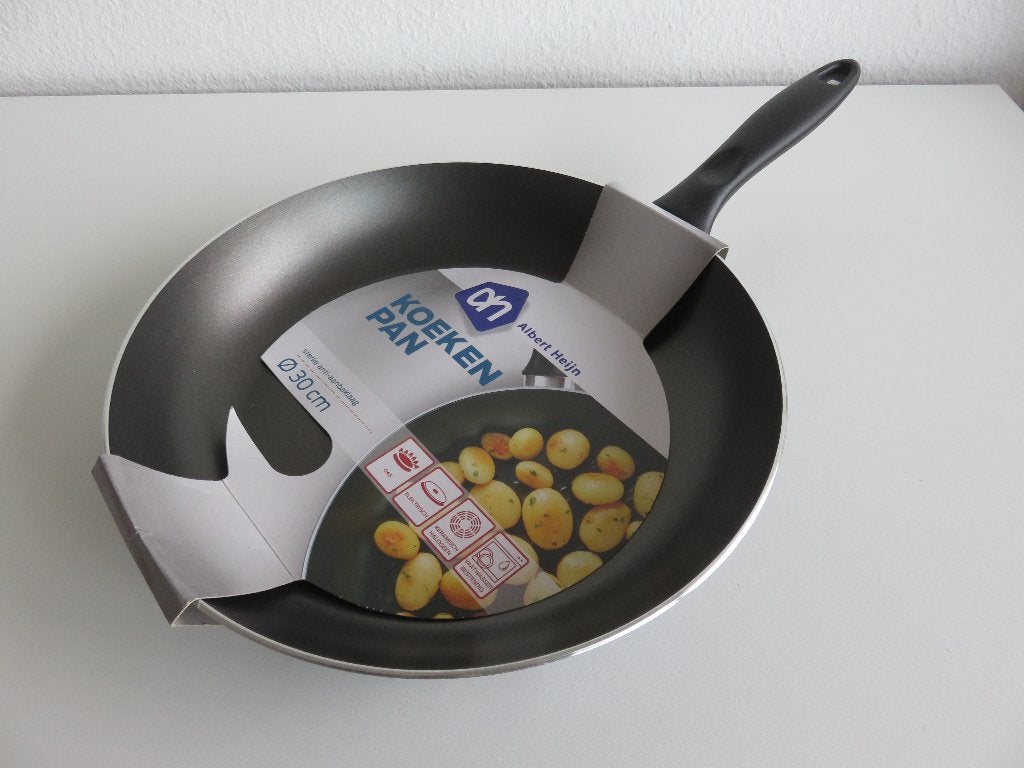 AH Albert Heijn koekenpan 30 cm nieuw, Nieuw, Ophalen of Verzenden, Overige merken, Overige materialen