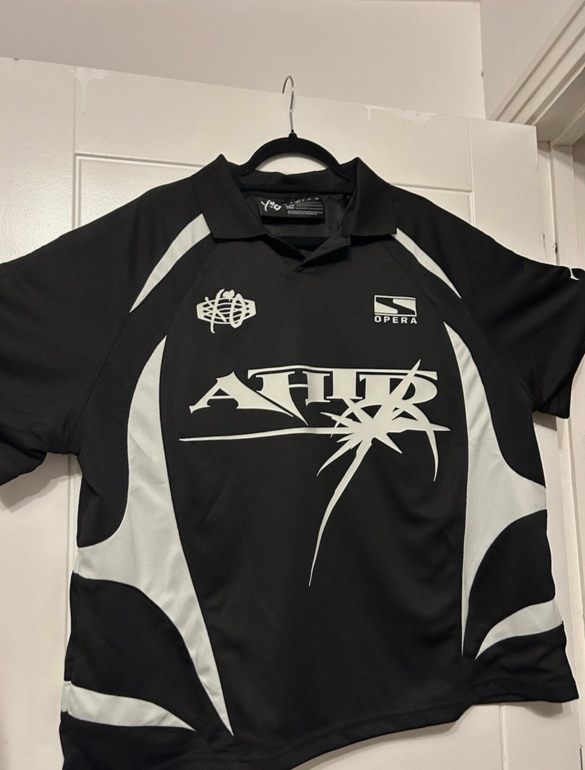 The Weeknd Concert Jersey - Zwart/Wit XO Design MEDIUM., Ophalen, Zo goed als nieuw