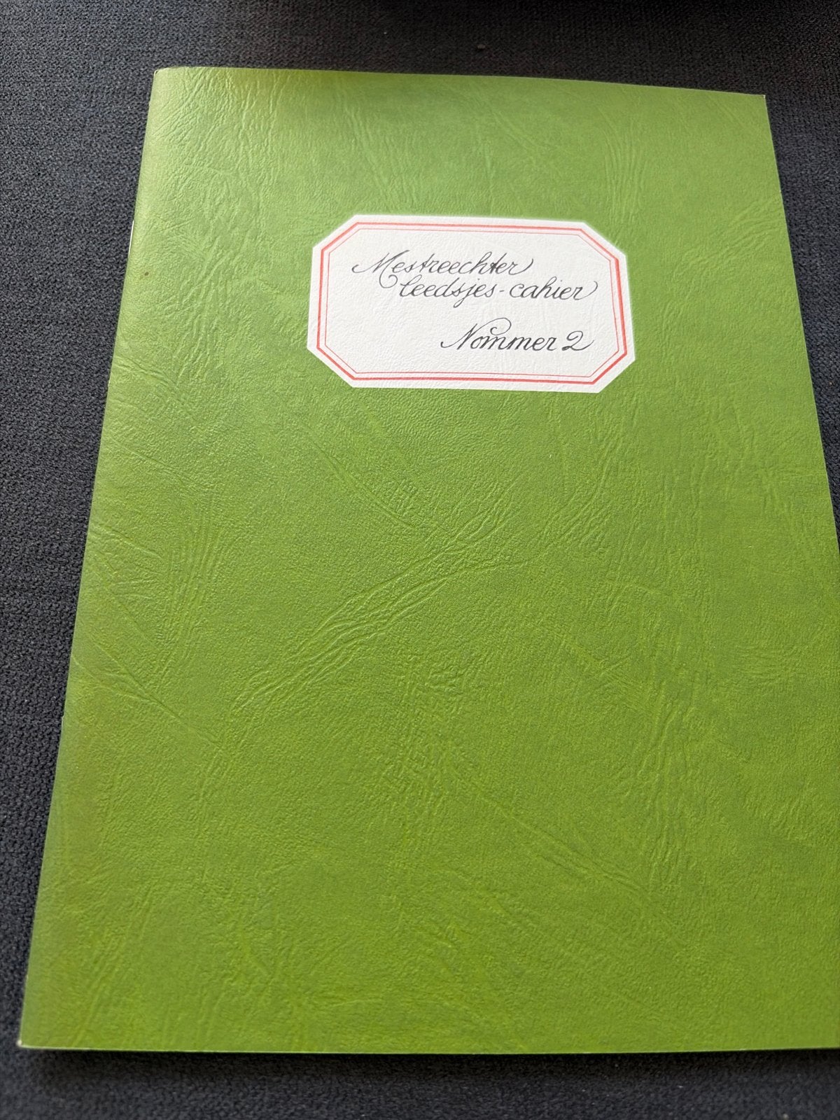 Mestreechter Leedjes cahier, Ophalen of Verzenden