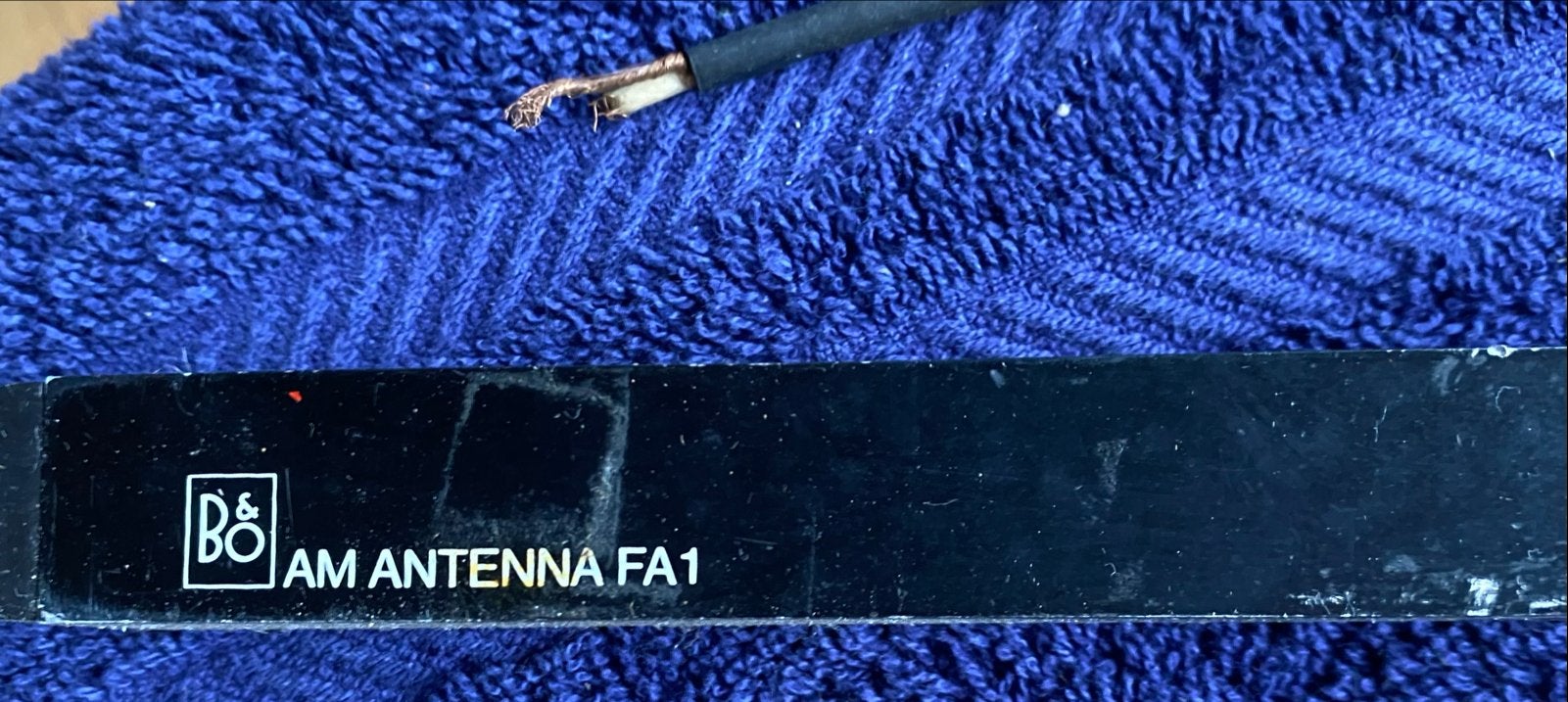 Bang & Olufsen FA1 AM-antenne (jaren '70) - LW/MW, Telecommunicatie, Ophalen of Verzenden, Gebruikt, Antenne