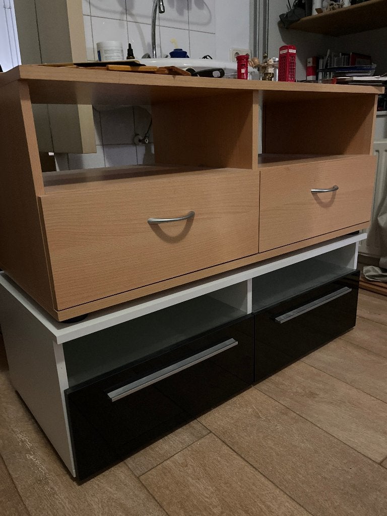 Tv-kasten - Gratis ophalen!, Ophalen, Minder dan 100 cm, 25 tot 50 cm, Glas