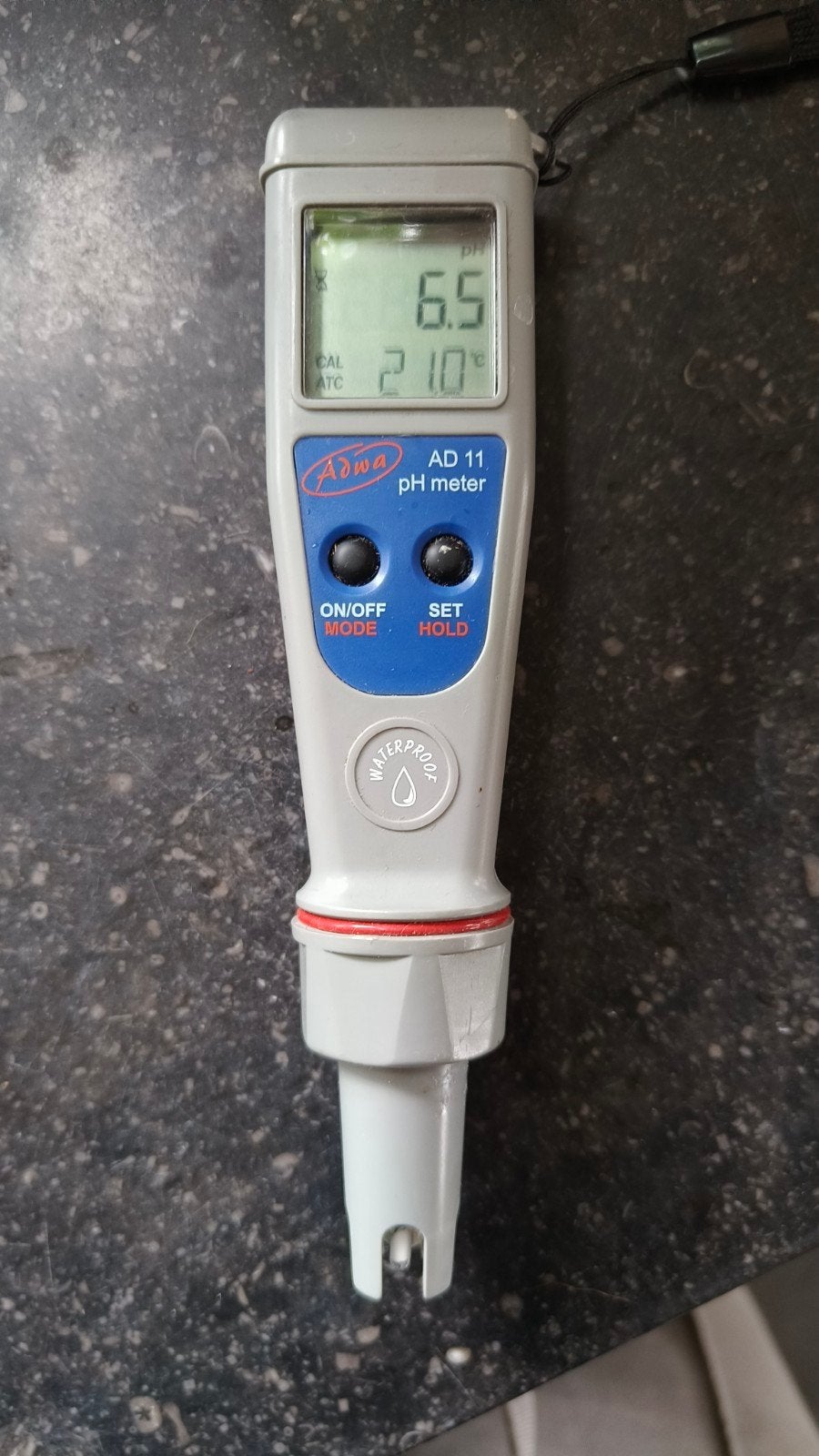 ADWA AD11 pH meter - Nauwkeurige pH-metingen, Ophalen of Verzenden, Gebruikt, Vocht of Vloeistof