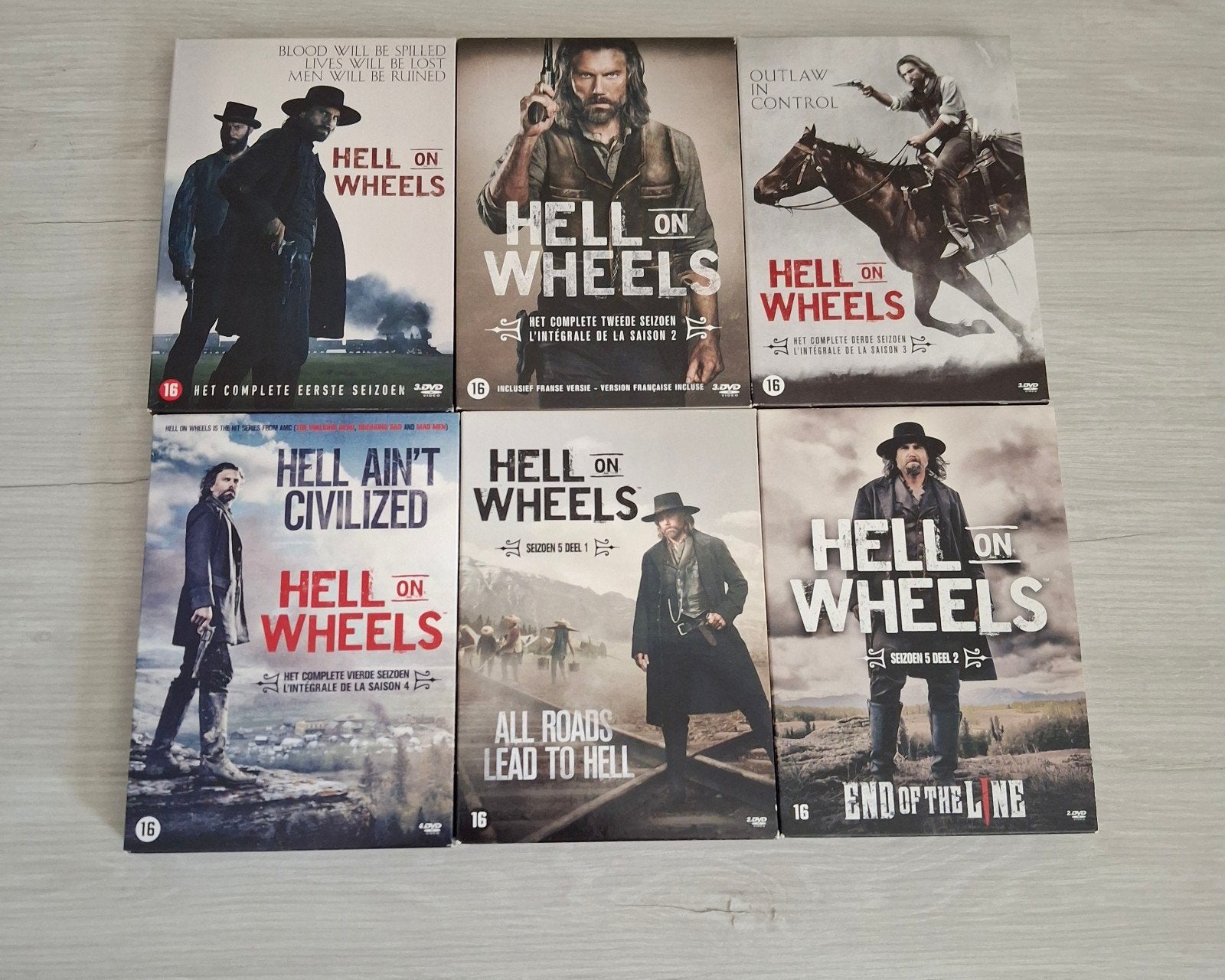 complete serie hell on wheels nederlandse ondertiteling, Vanaf 16 jaar, Ophalen of Verzenden, Zo goed als nieuw