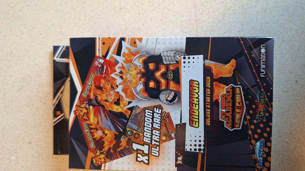 ENDEAVOR ccg box   2022 printed in japan, Ophalen of Verzenden, Zo goed als nieuw, Meerdere kaarten