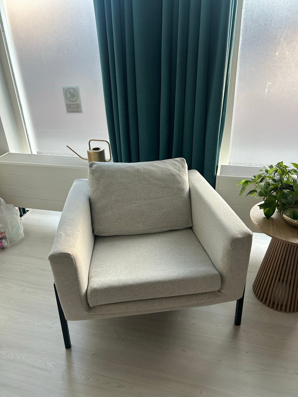 Ikea fauteuil, Huis en Inrichting, Fauteuils, Ophalen, Gebruikt, Stof, 75 tot 100 cm