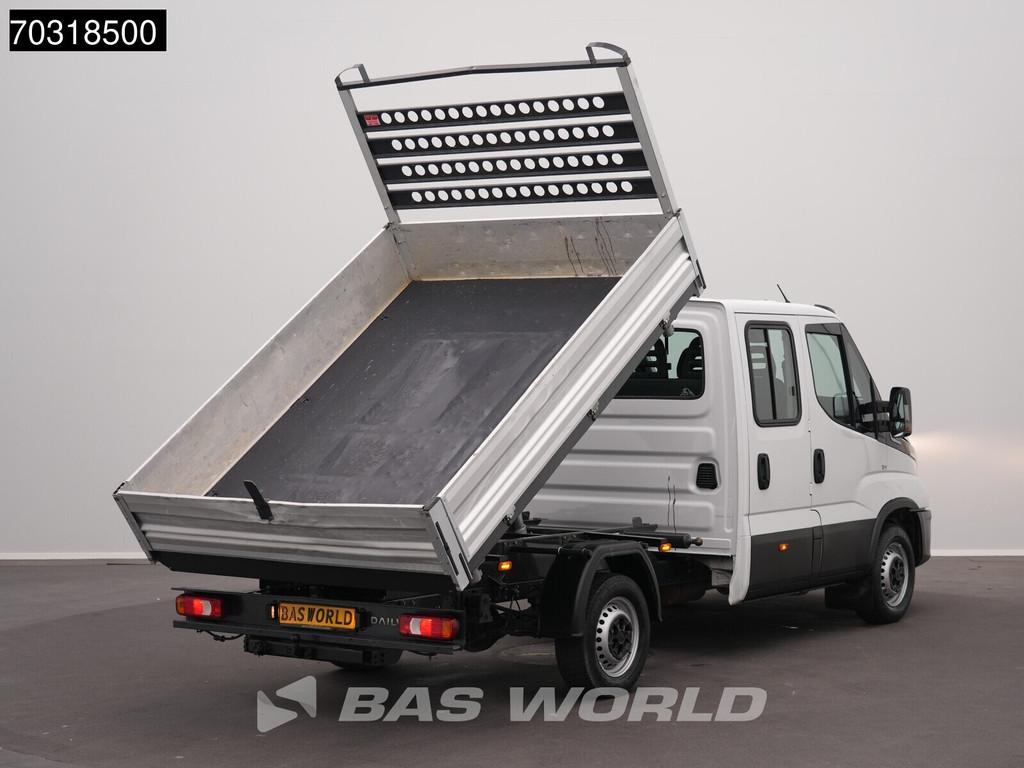 Iveco Daily 35S16 Automaat Driezijdige Kipper Dubbel Cabine, Auto's, Bestelauto's, Automaat, Stof, Gebruikt, Euro 6