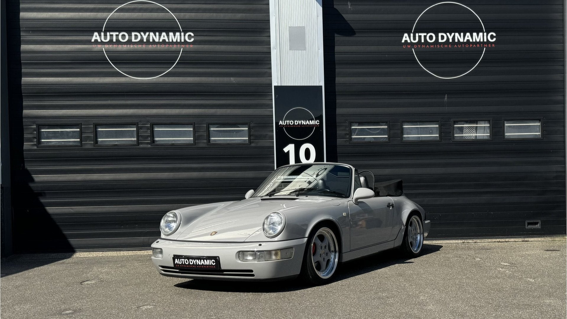 Porsche 911 Cabrio 964 3.6 Carrera 2 Cabrio handgesch, Auto's, Achterwielaandrijving, Zwart, Leder, Bedrijf
