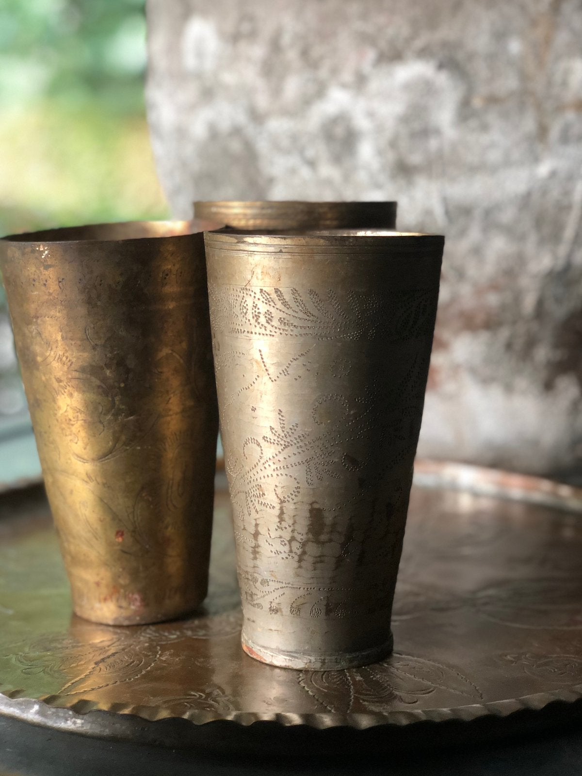 Oude lassi bruidsbeker India oosters sober bohemian, Ophalen of Verzenden