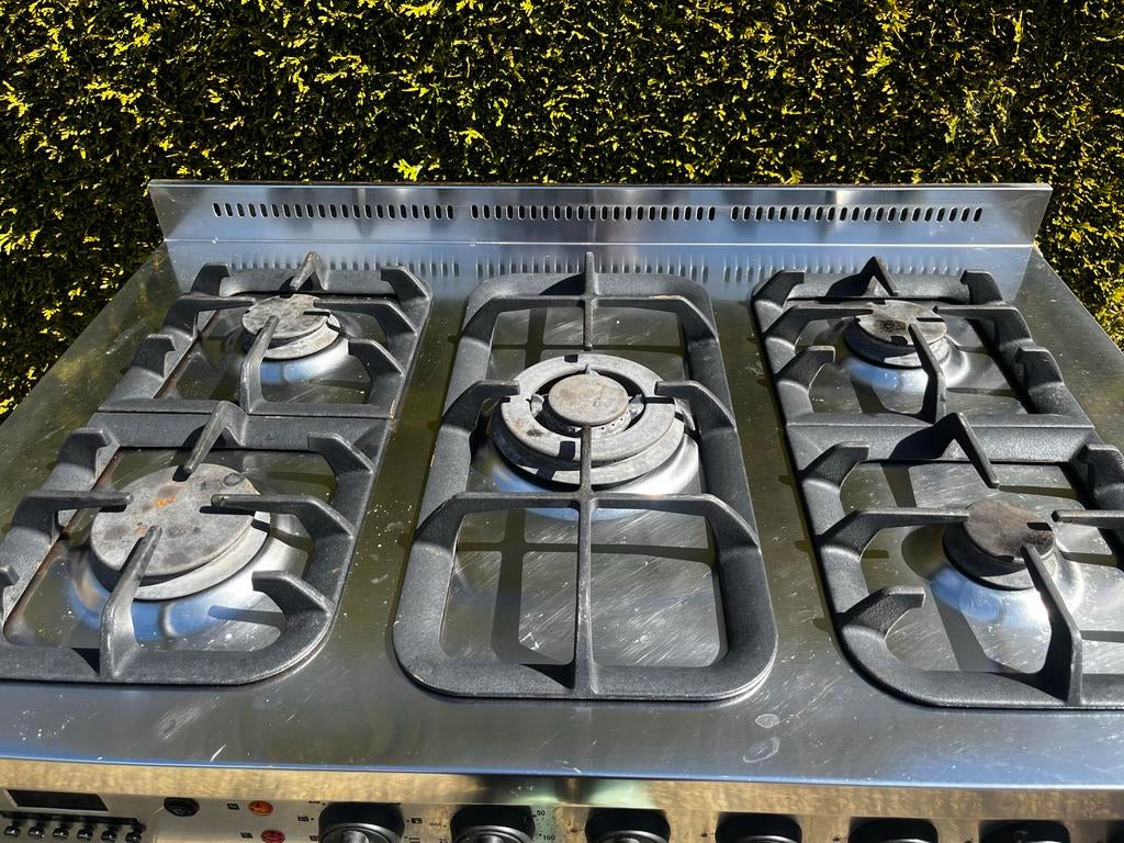 Etna gasfornuis met oven - Schoongemaakt en klaar voor gebru, Witgoed en Apparatuur, Fornuizen, Ophalen, Gebruikt, Hete lucht