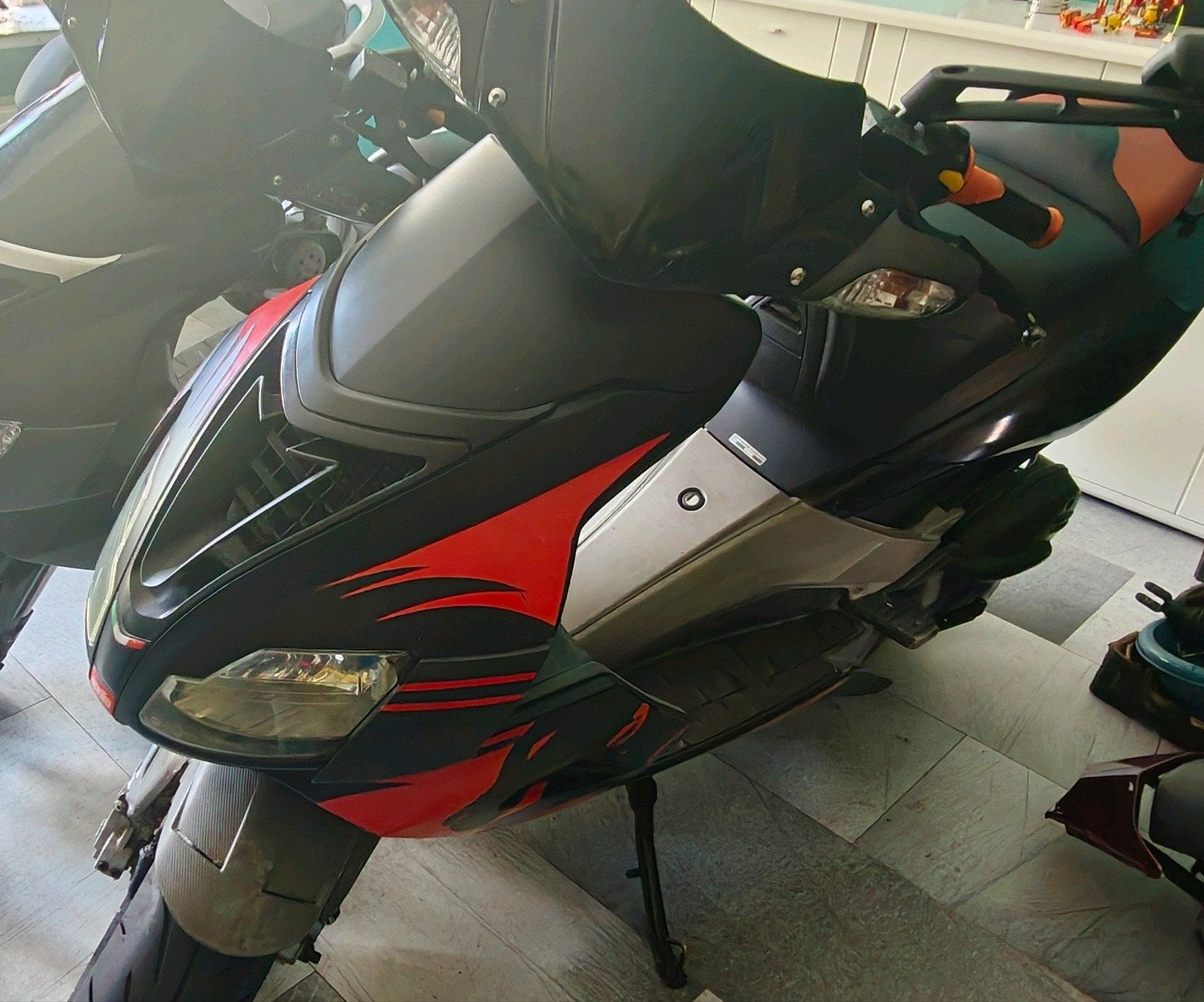 Aprilia SR 50 2takt Factory LC DD CARB., Fietsen en Brommers, Scooters | Aprilia, Ophalen, Tweetakt, Gebruikt, Maximaal 45 km/u