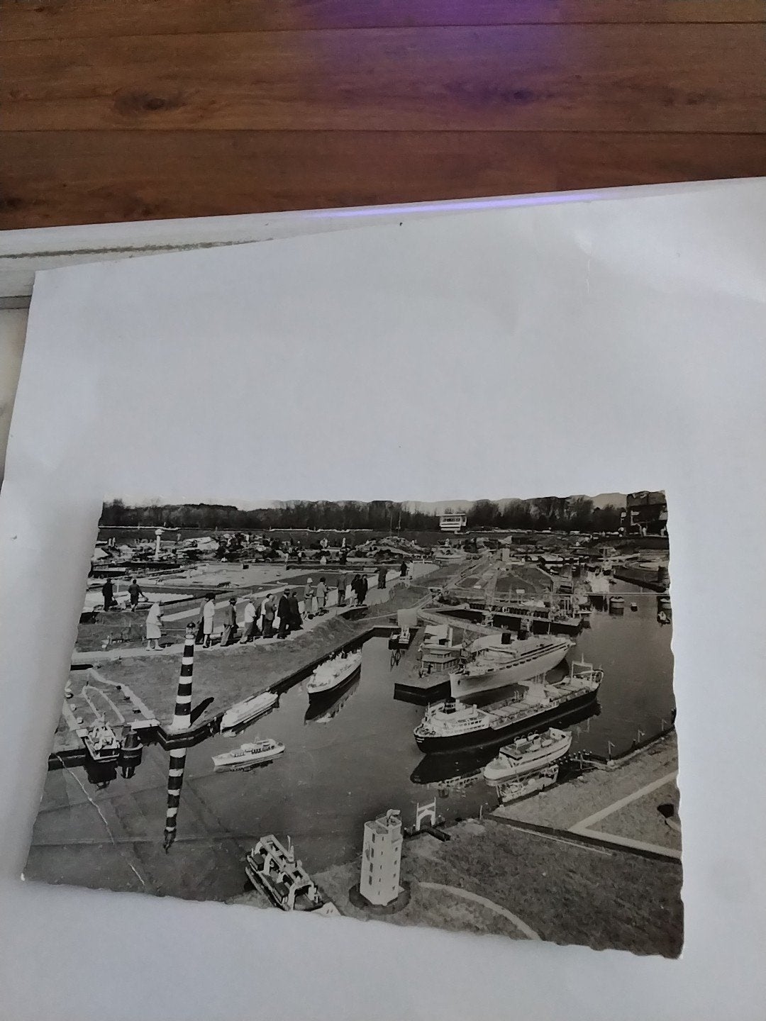 Zeldzame Oude Ansichtkaart Madurodam Havencomplex, Ophalen of Verzenden, Gelderland