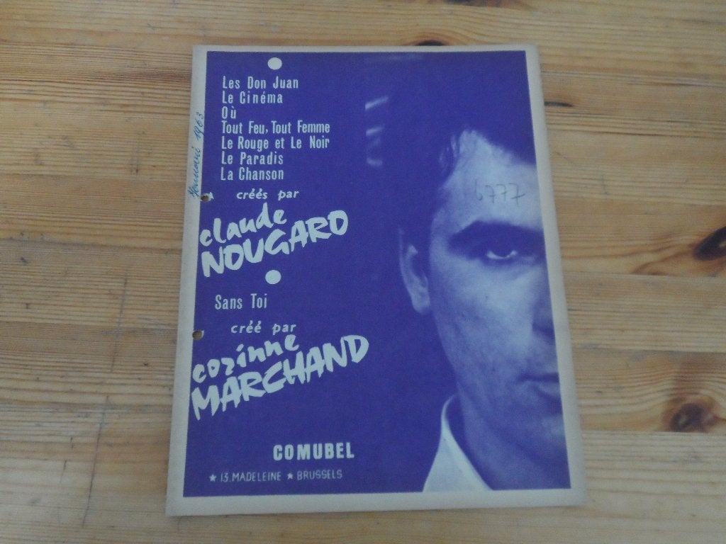 Claude nougard / corinne marchand, Gebruikt, Ophalen of Verzenden, Artiest of Componist, Populair