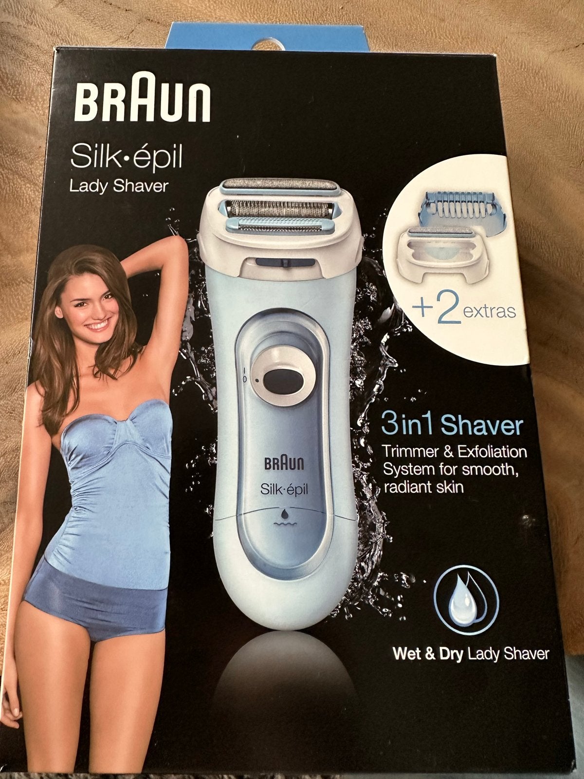 Braun Silk-épil Lady Shaver 3-in-1 Wet & Dry LS 5160, Ophalen of Verzenden, Nieuw, Scheren en Epileren