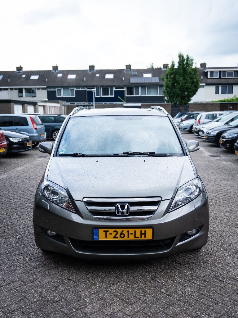 Honda FR-V 6-Zitter | Trekhaak | Veel Ruimte | Nette Staat, Auto's, Honda, 4 cilinders, Leder, Handgeschakeld, 6 stoelen