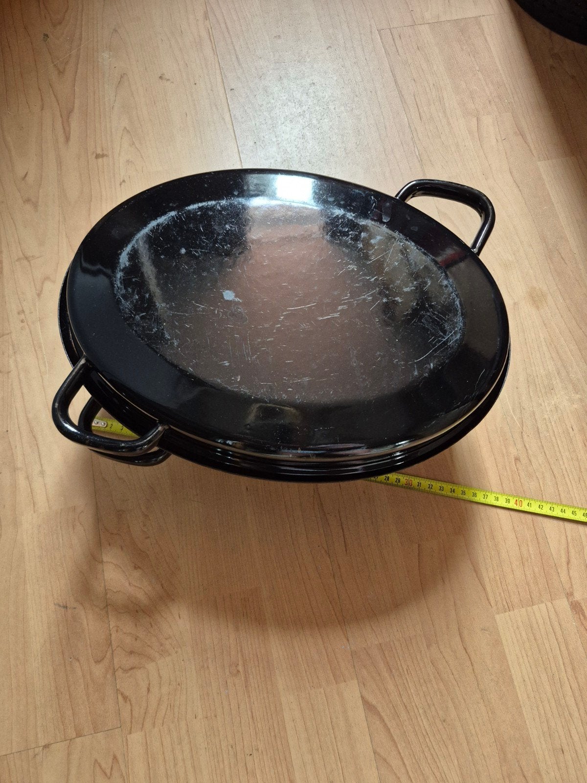 ovale braadpan, Huis en Inrichting, Keuken | Potten en Pannen, Overige materialen, Gebruikt, Braadpan, Met deksel