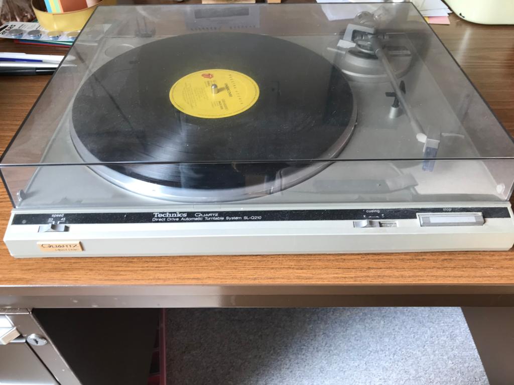 Technics SLQ210 platenspeler, Ophalen, Zo goed als nieuw, Technics