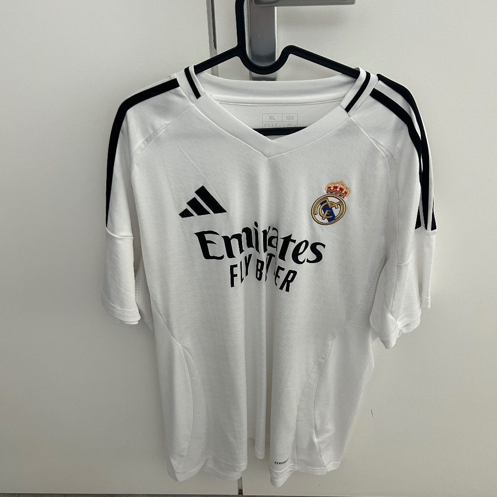 Real madrid shirt, Wit, Maat 56/58 (XL), Ophalen of Verzenden, Zo goed als nieuw