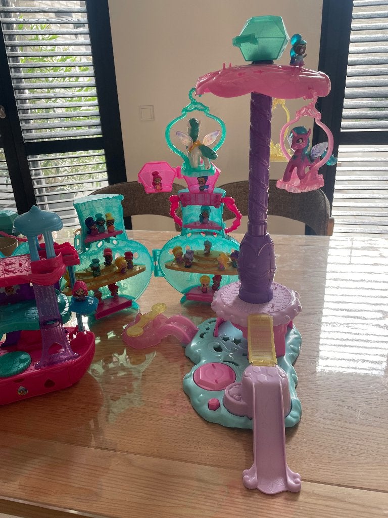 Shimmer and Shine, Ophalen, Gebruikt, Overige typen