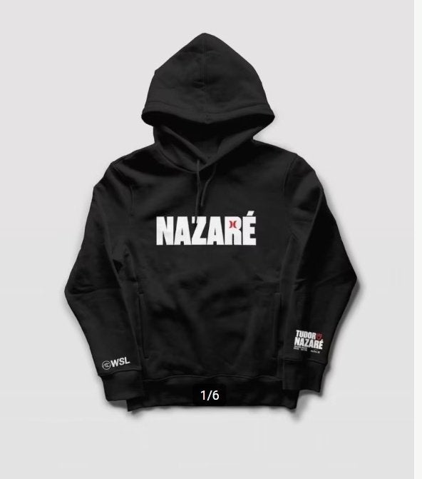 Hurley trui Nazare Hoodie Tudor big wave surf XS NIEUW €49,-, Zwart, Nieuw, Ophalen of Verzenden, Hurley