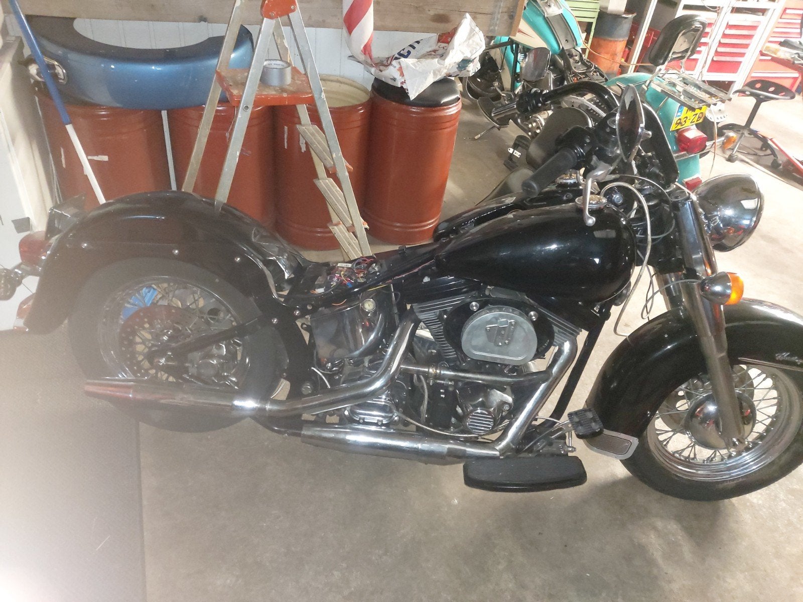 Harley evo peoject usa title, Motoren, Onderdelen | Harley-Davidson, Ophalen of Verzenden