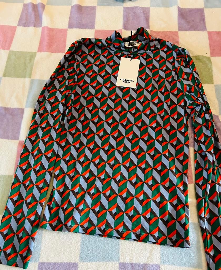 Colourful Rebel truitje oranje/groen, maat XL, Maat 46/48 (XL) of groter, Nieuw, Oranje, Ophalen of Verzenden