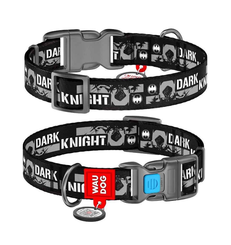 WAUDOG Dark Knight Halsband L Nekomtr 35-58 cm Zwart KOOPJE!, Ophalen of Verzenden, Nieuw